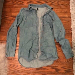 Denim Button Up